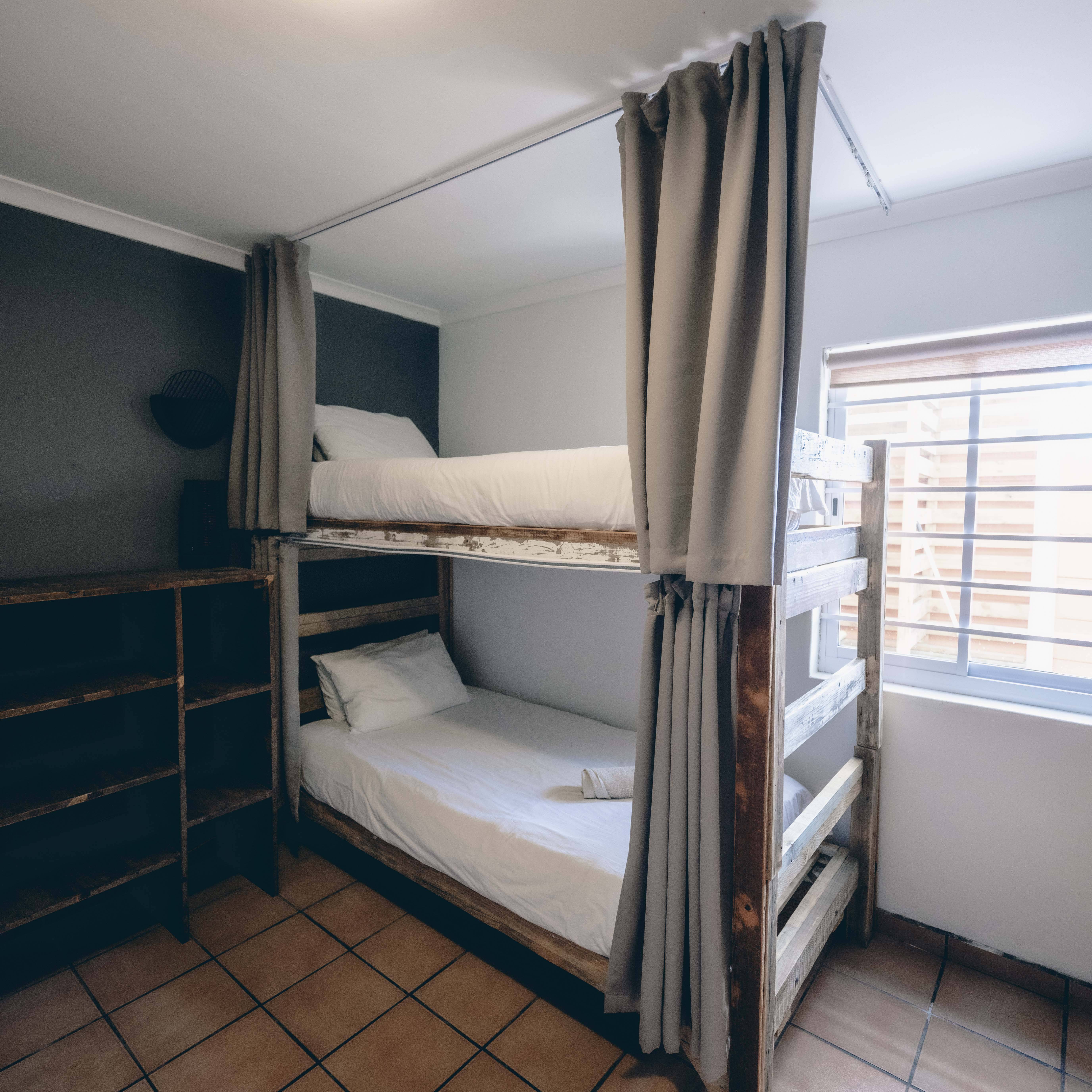 Surfers Lodge Premium Dorm with a comfy bunk bed